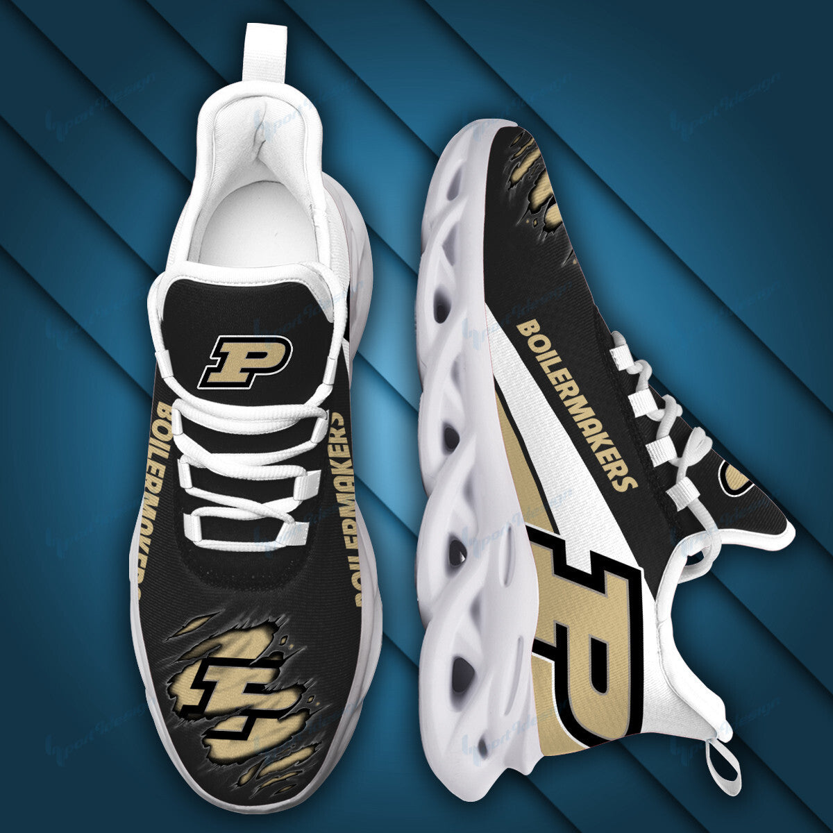 Purdue Boilermakers YZ Running Sneakers