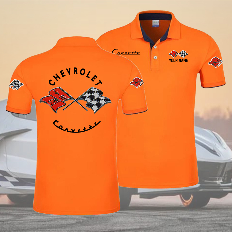 PVCLPC1418 Chevrolet Corvette C1 Polo Shirt
