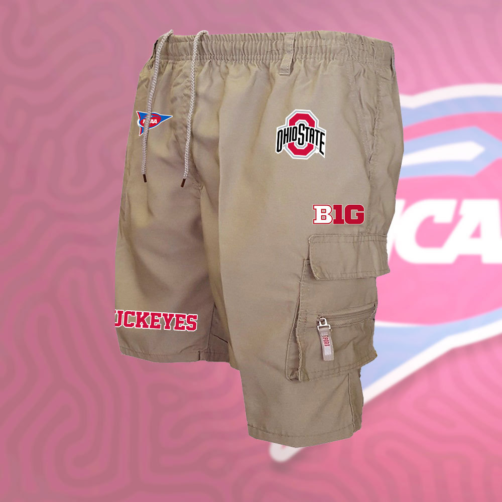 QCKLPC0255 ohio state buckeyes football Man Shorts