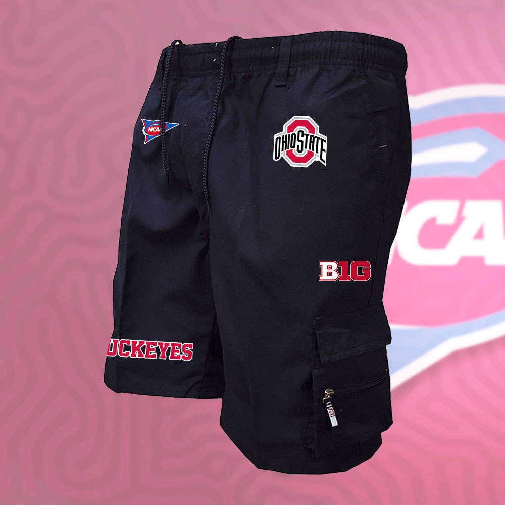 QCKLPC0255 ohio state buckeyes football Man Shorts