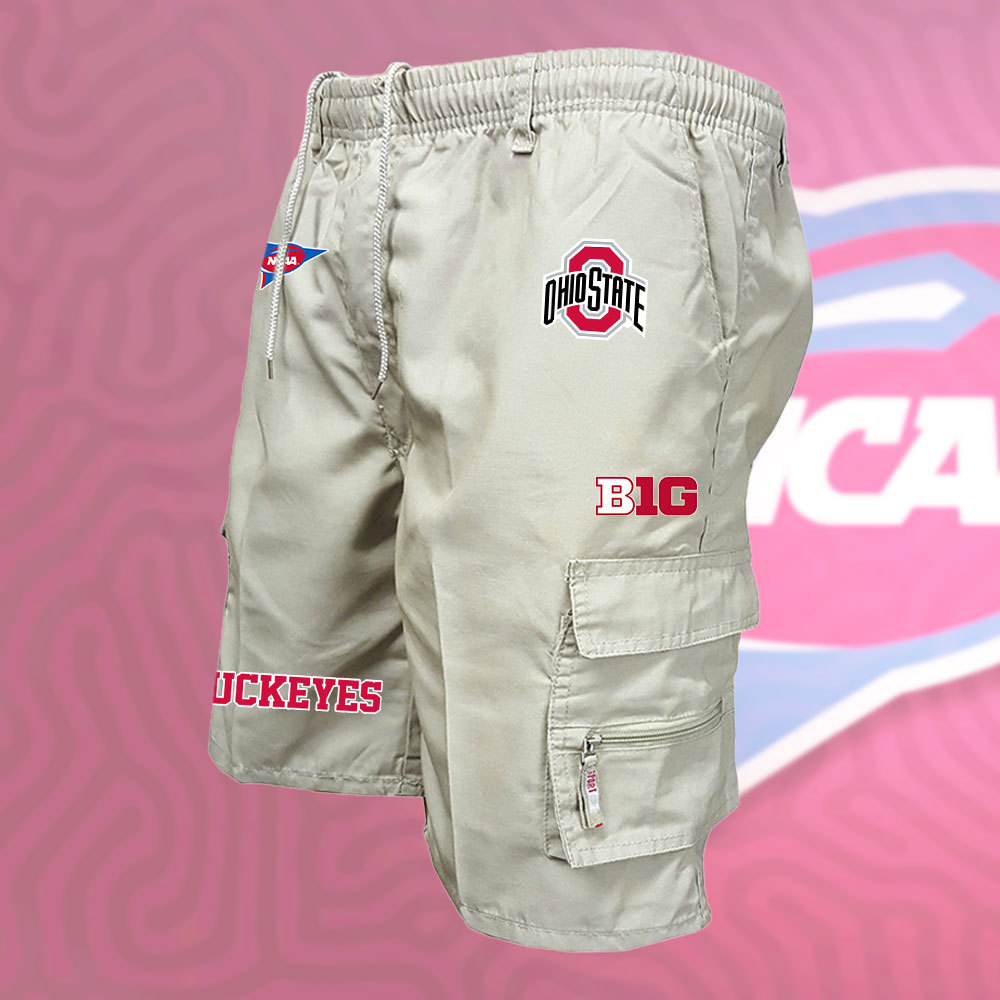 QCKLPC0255 ohio state buckeyes football Man Shorts