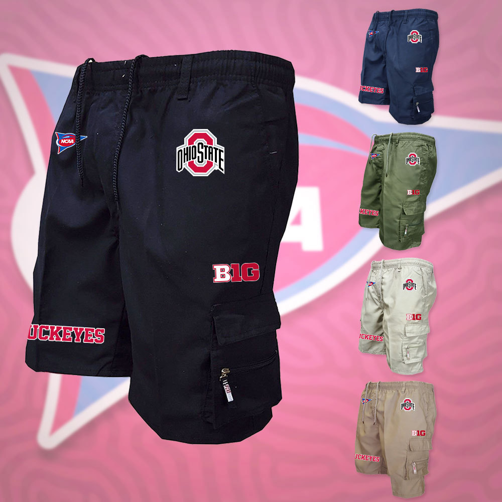 QCKLPC0255 ohio state buckeyes football Man Shorts