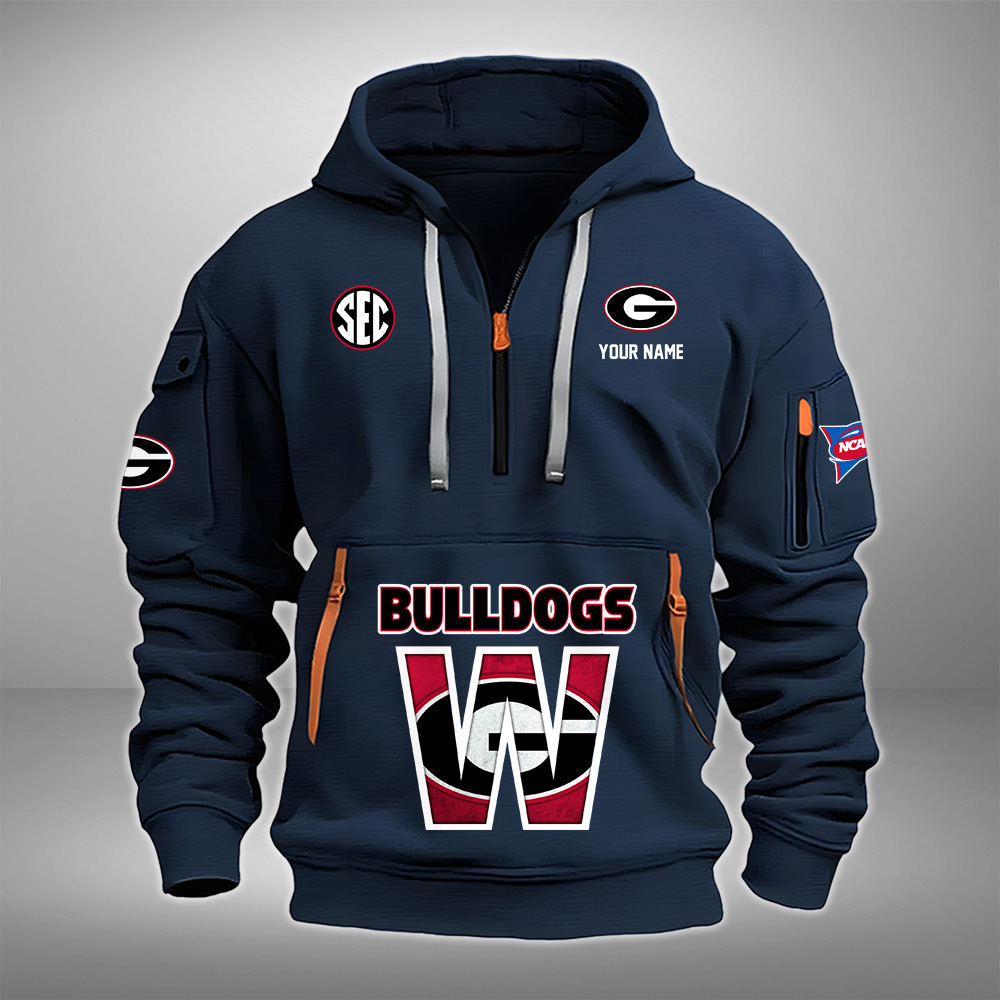 QMINVM12315Geo Heavy Hoodie