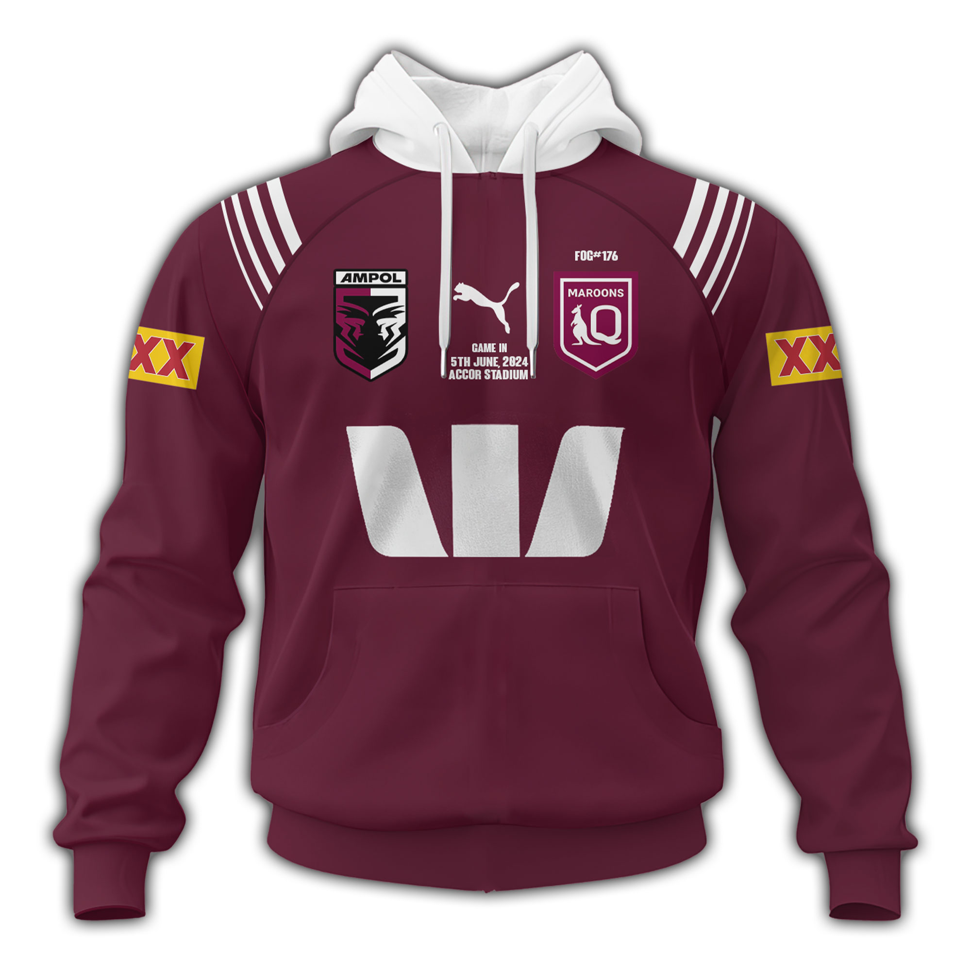 Queensland Maroons Hoodie