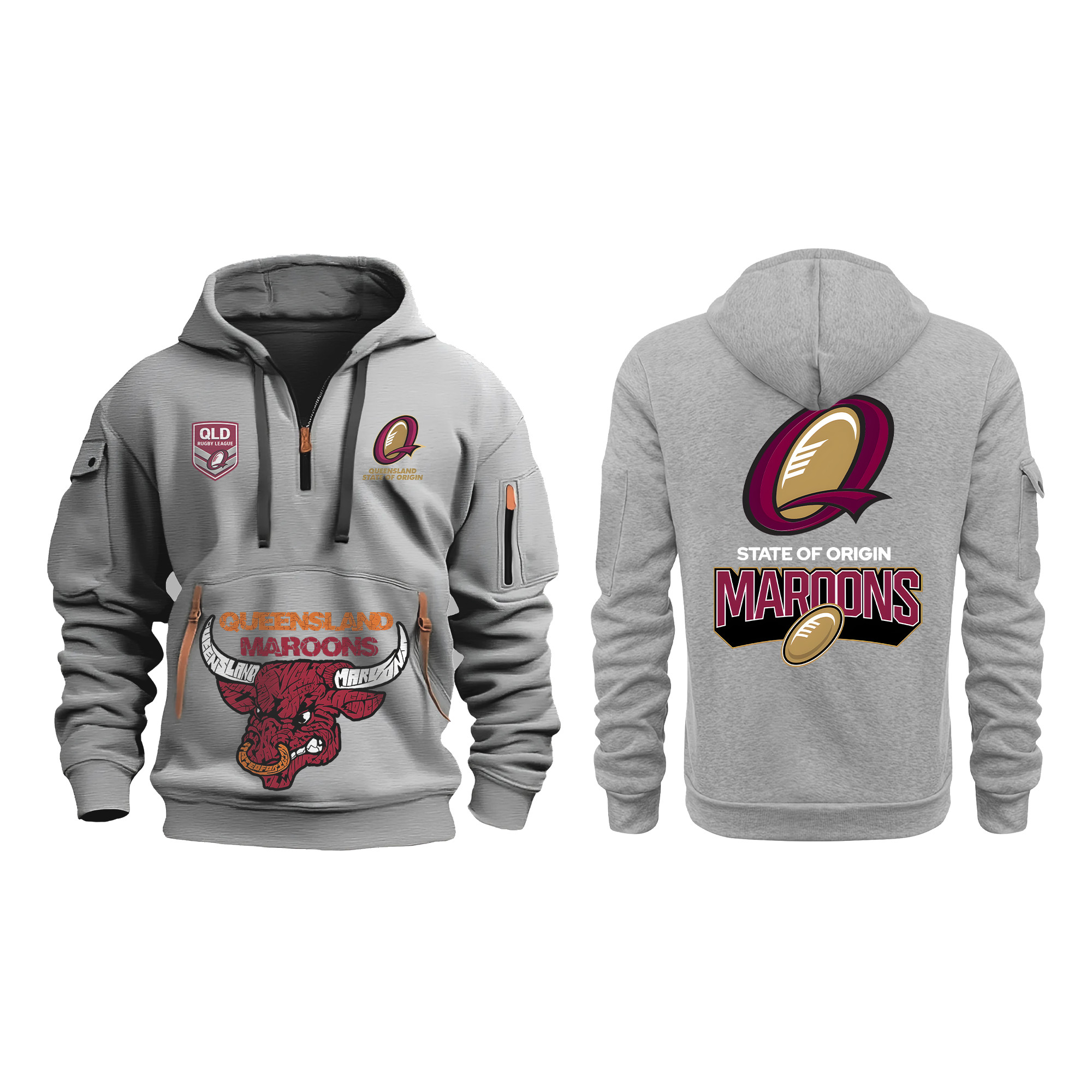 Queensland Maroons New Hoodie – Edition