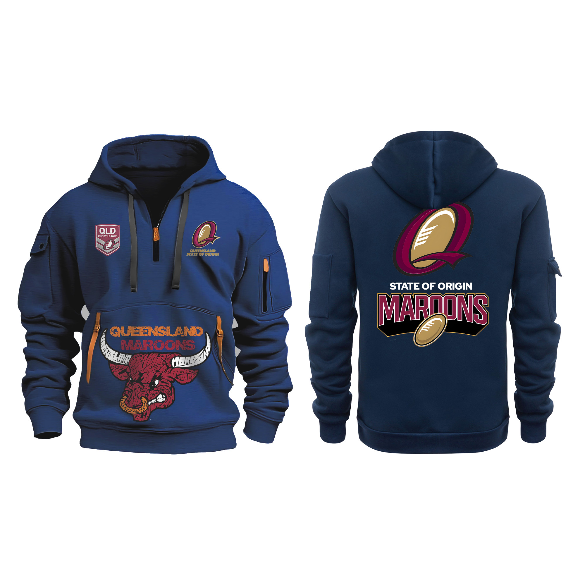 Queensland Maroons New Hoodie – Edition