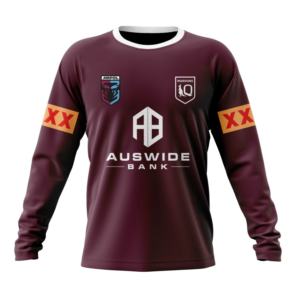 Queensland Maroons2023 State Of Origin Shirt V1