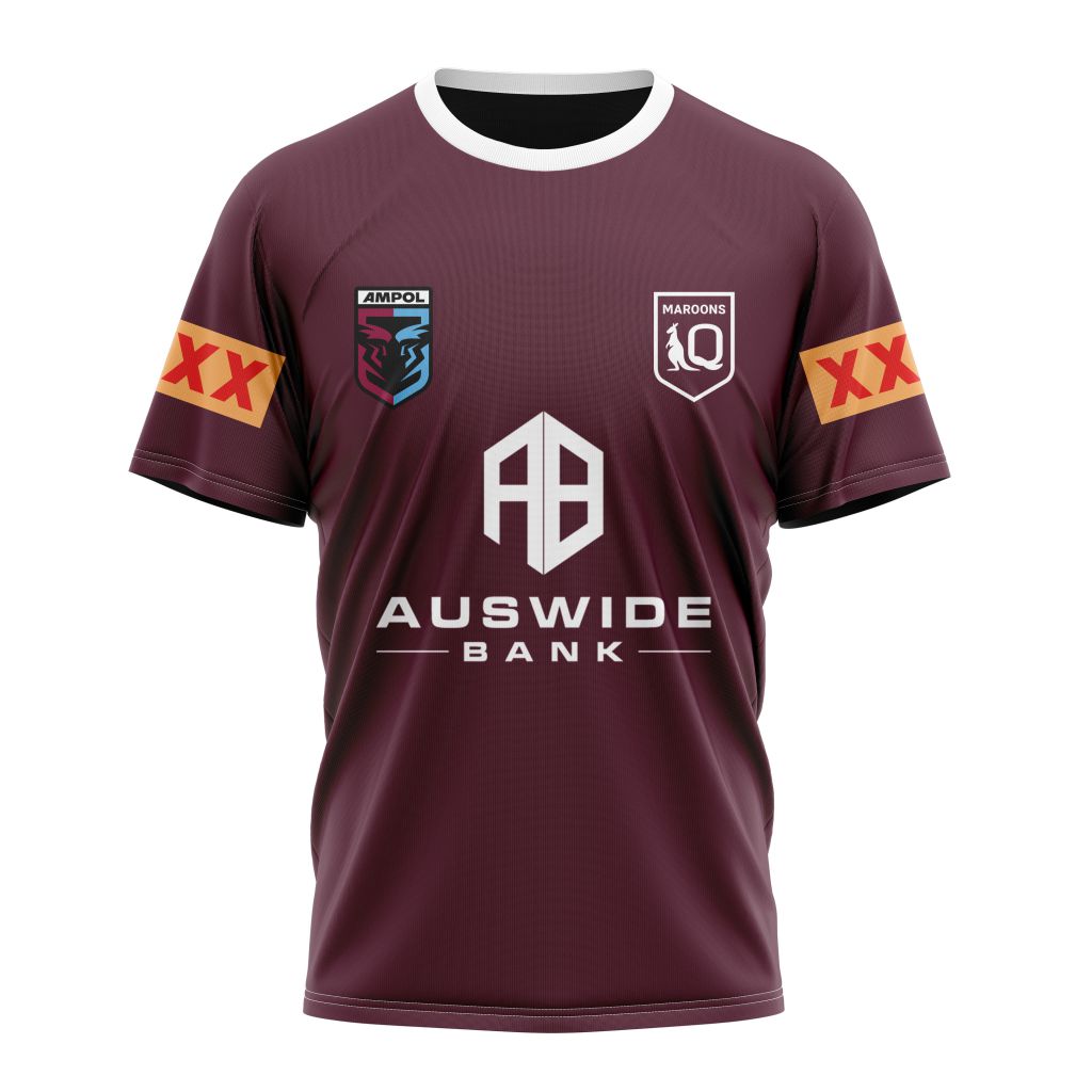 Queensland Maroons2023 State Of Origin Shirt V1