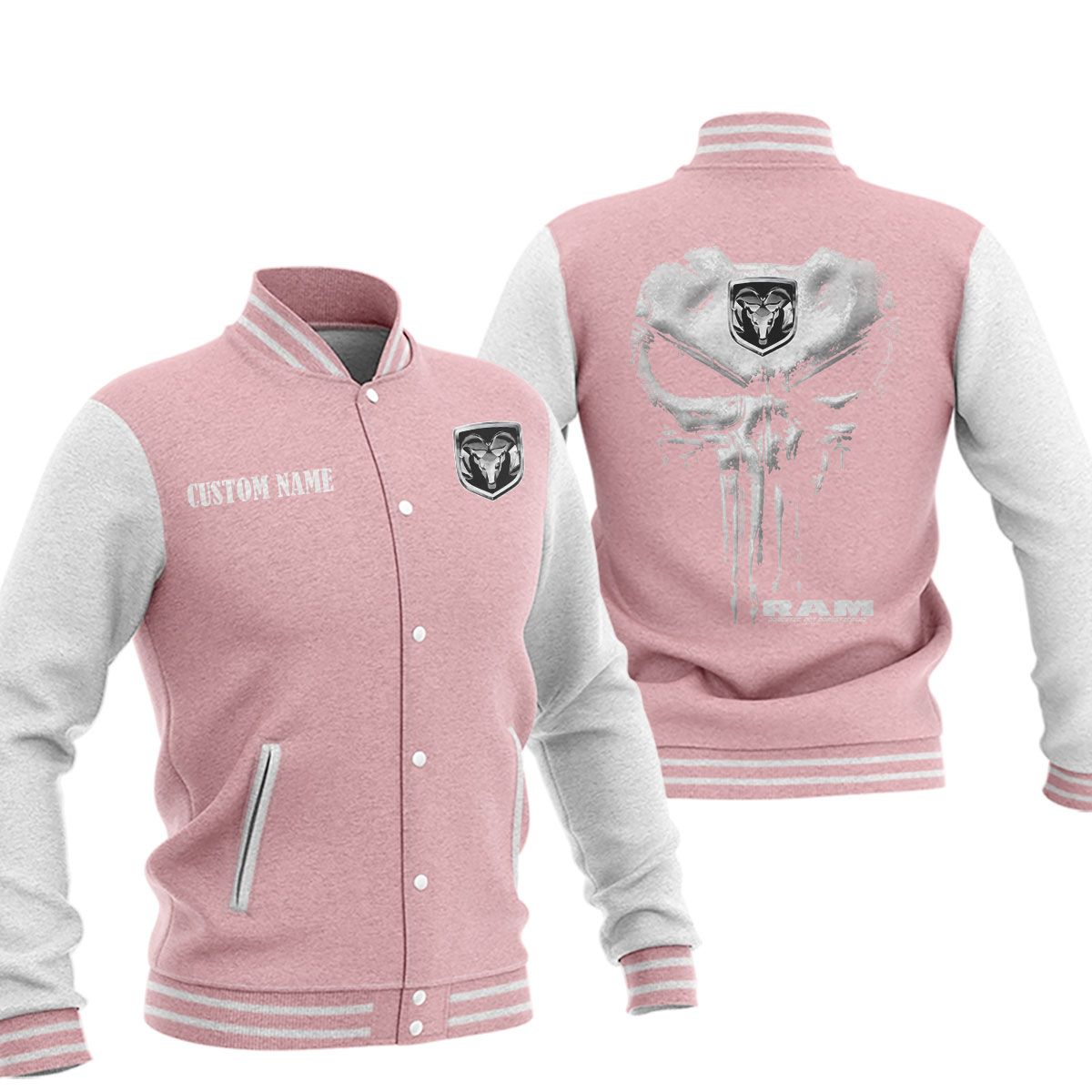 Ram Baseball Jacket, Multicolor