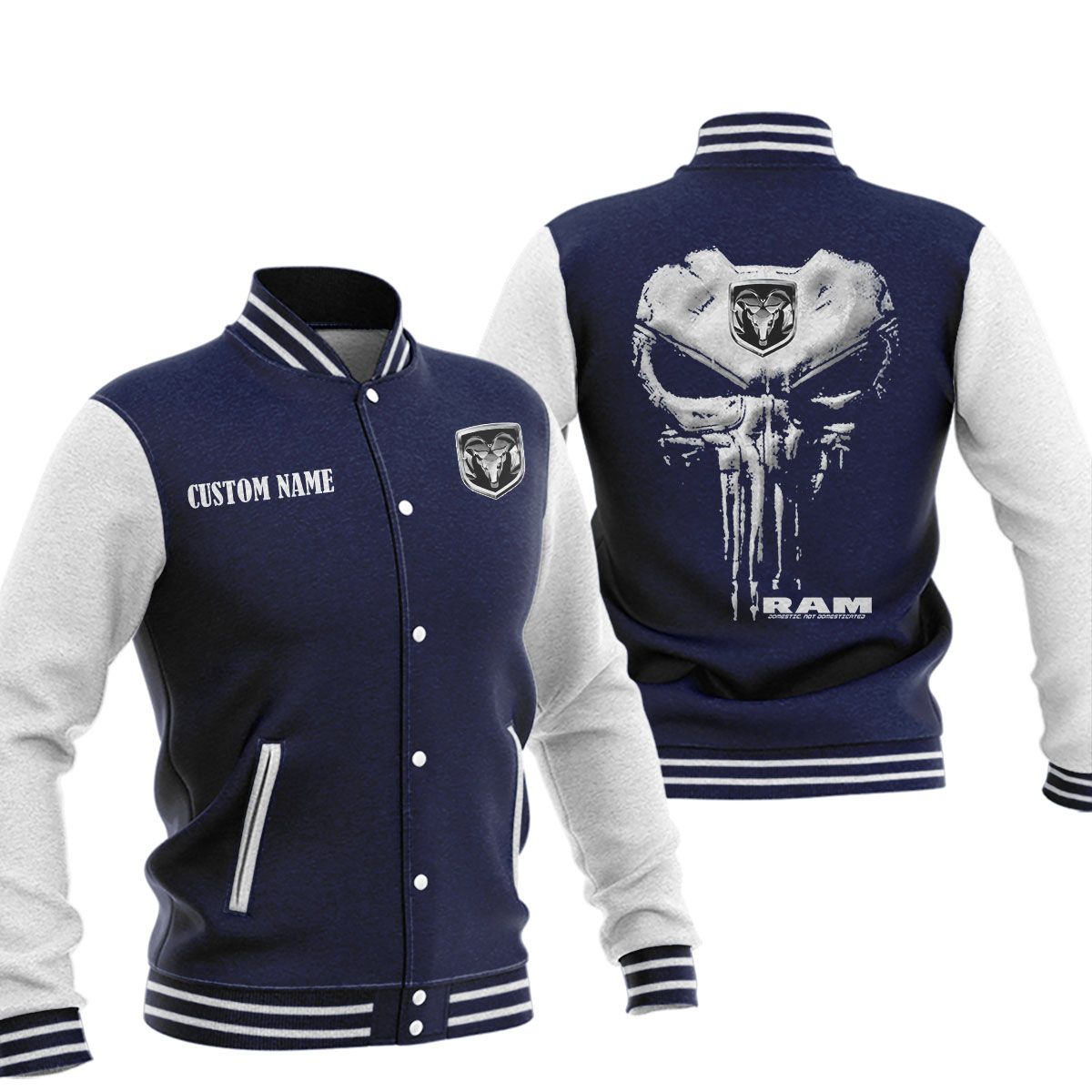 Ram Baseball Jacket, Multicolor