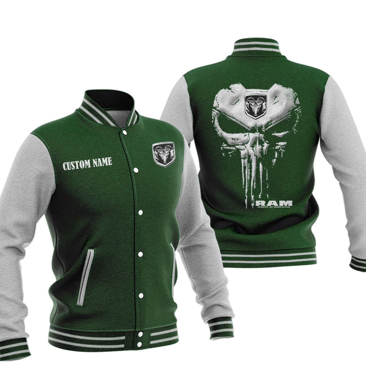 Ram Baseball Jacket, Multicolor