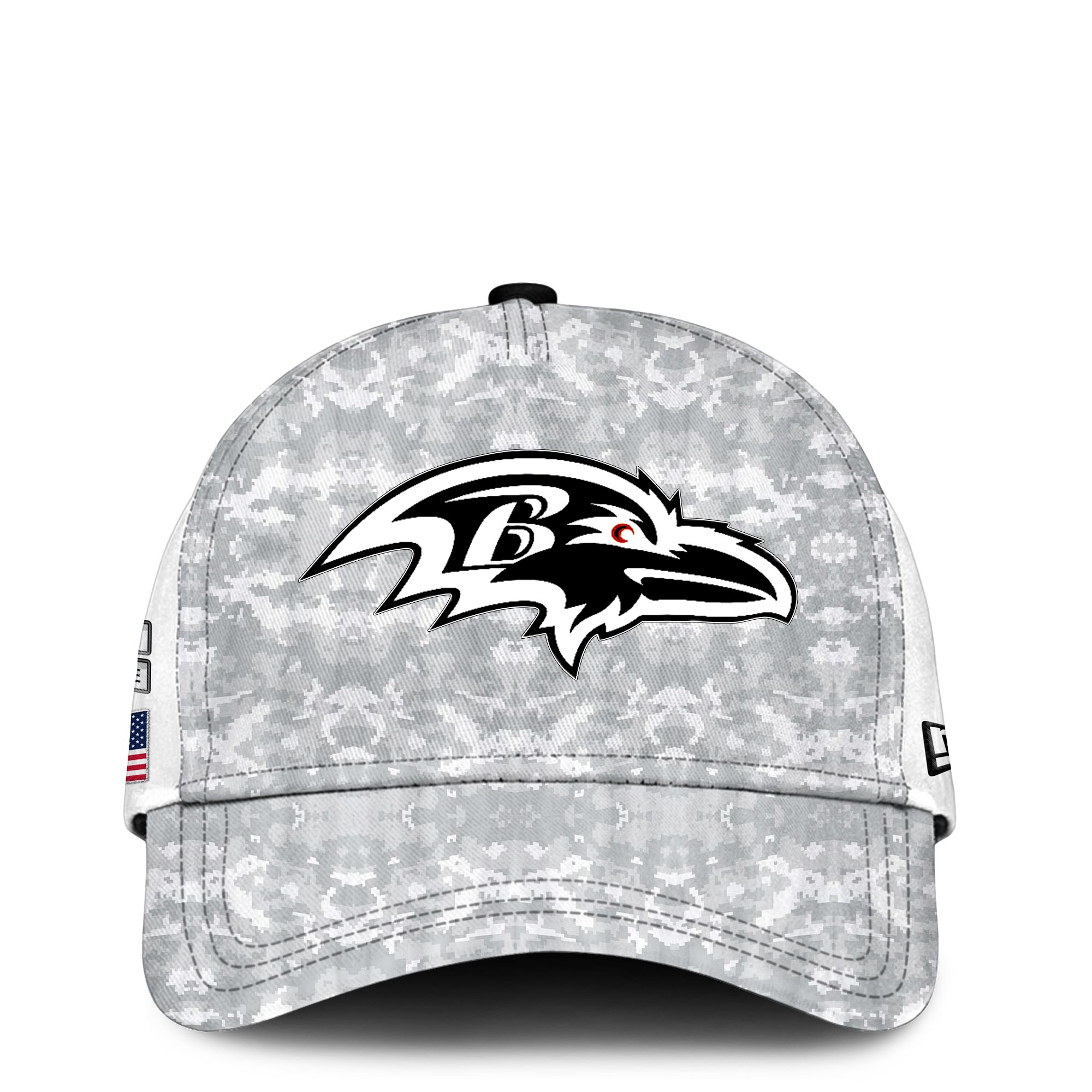 Ravens Hoodie Camo Salute to Service Club