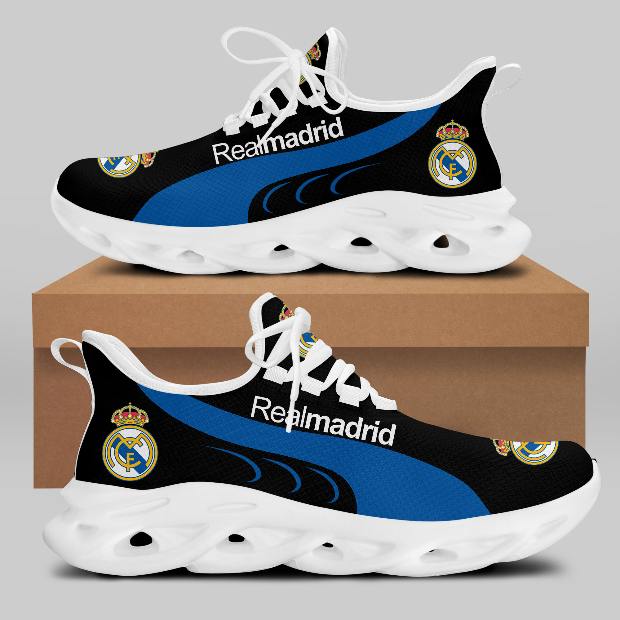 Real Madrid Sneakers Running Shoes Ver 19
