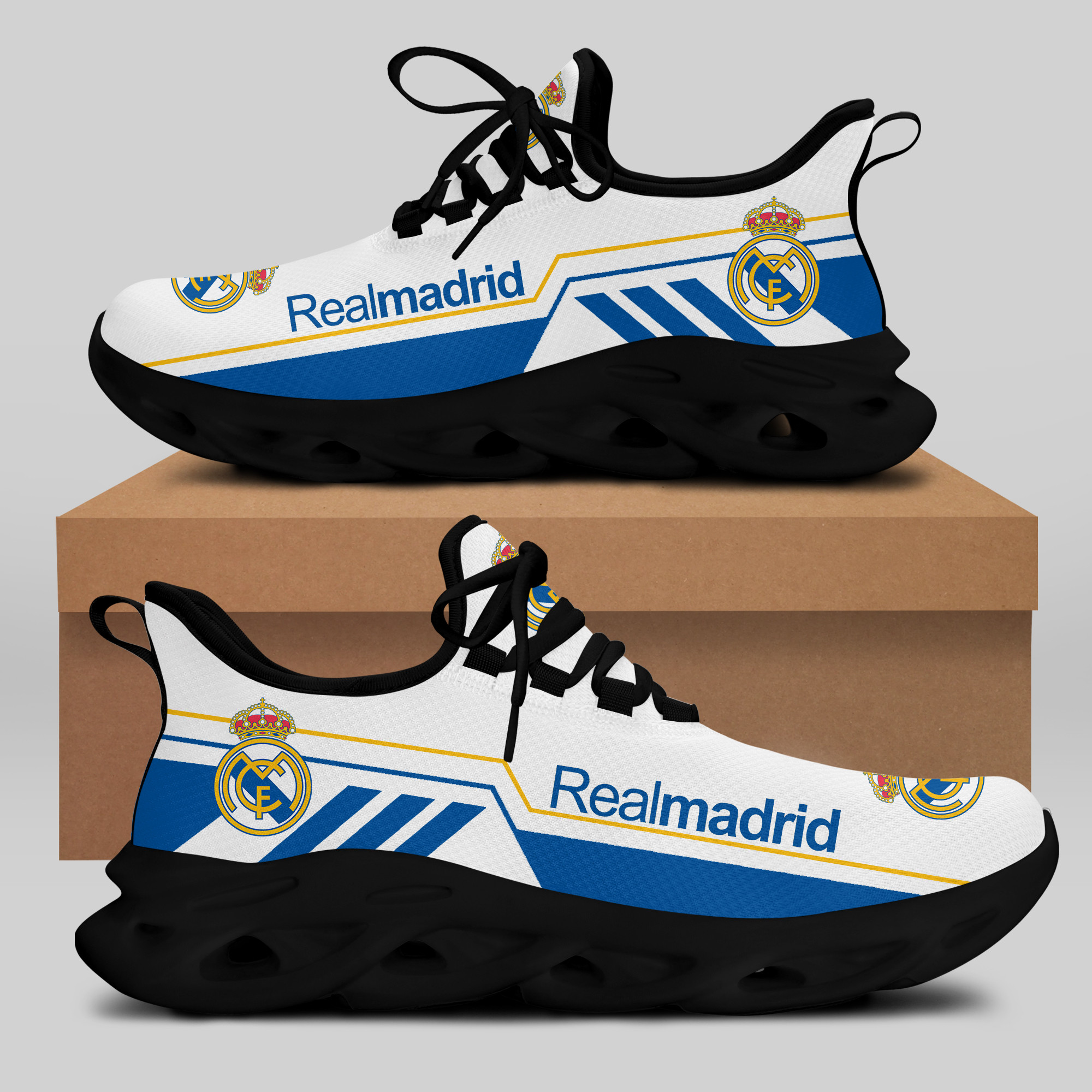 Real Madrid Sneakers Running Shoes Ver 7