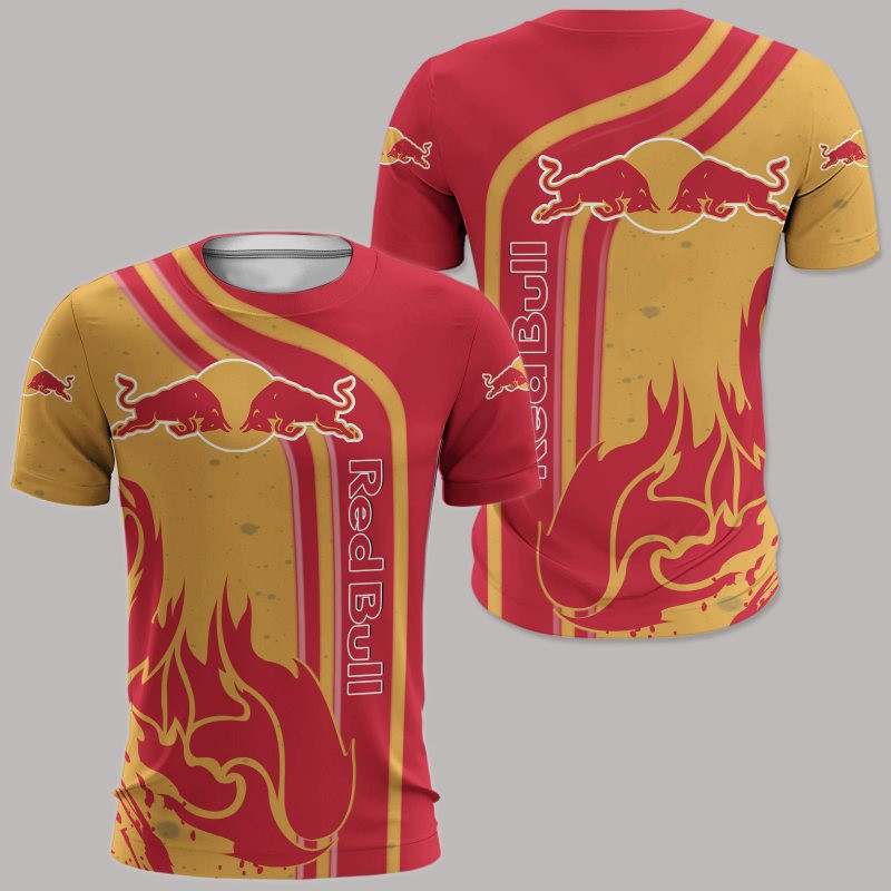 Red Bull Printing T-Shirt, Polo, Hoodie, Zip, Bomber 9827