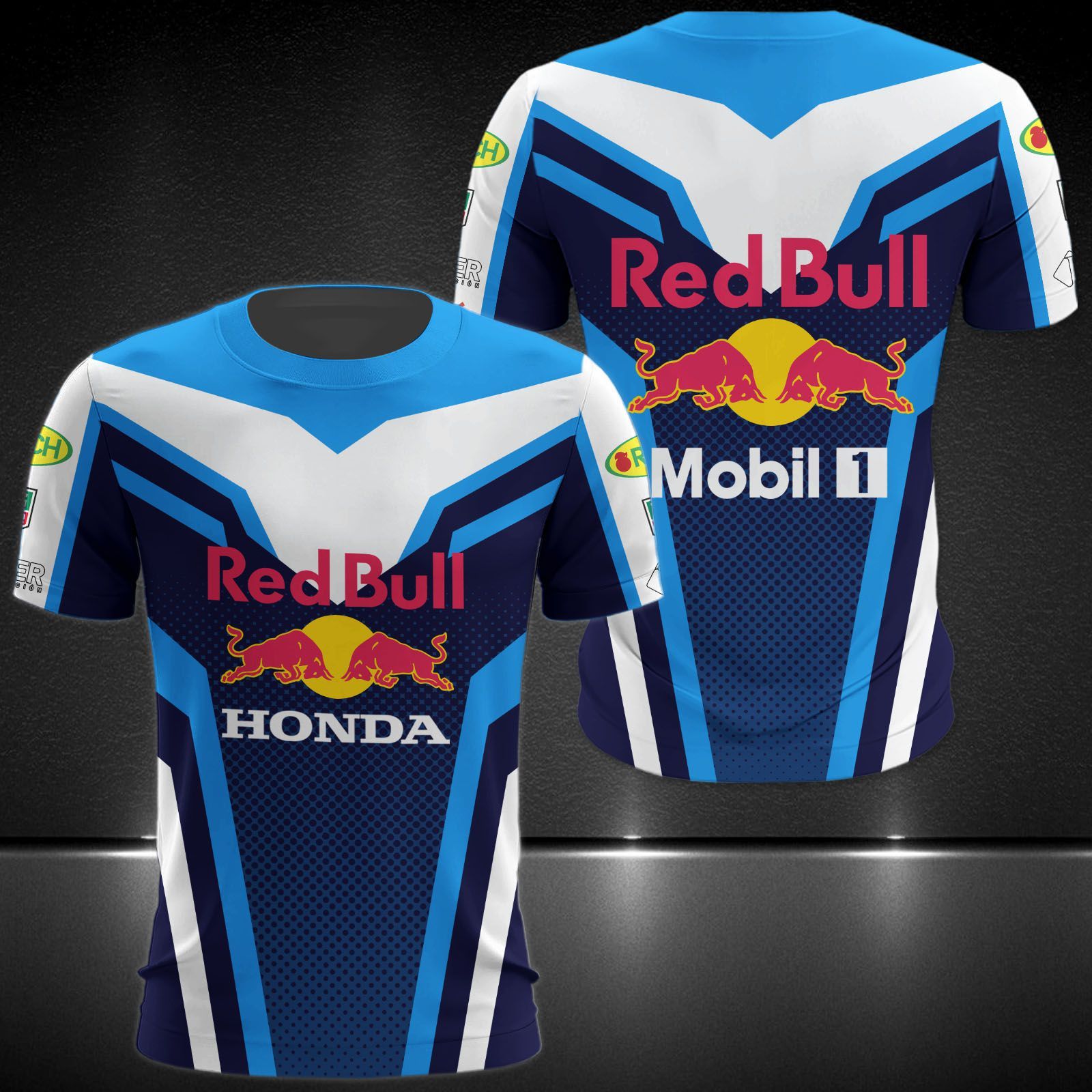 Red Bull Racing Honda Printing T-Shirt, Polo, Hoodie, Zip, Bomber 9132