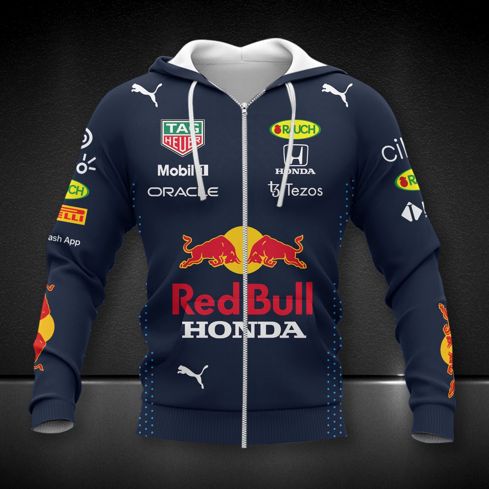 Red Bull Racing Honda Printing T-Shirt, Polo, Hoodie, Zip, Bomber 9153