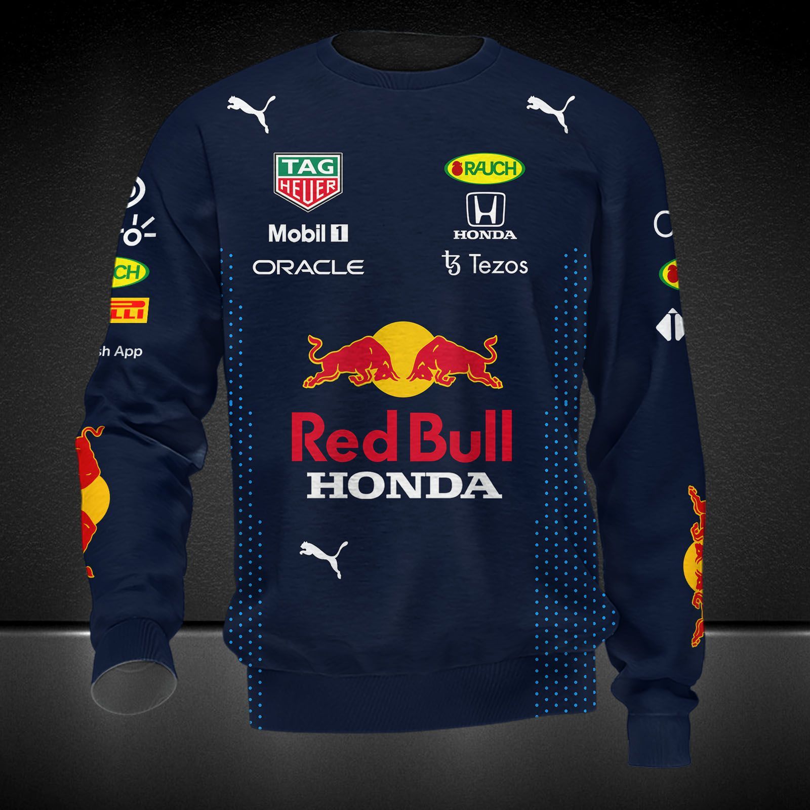 Red Bull Racing Honda Printing T-Shirt, Polo, Hoodie, Zip, Bomber 9153