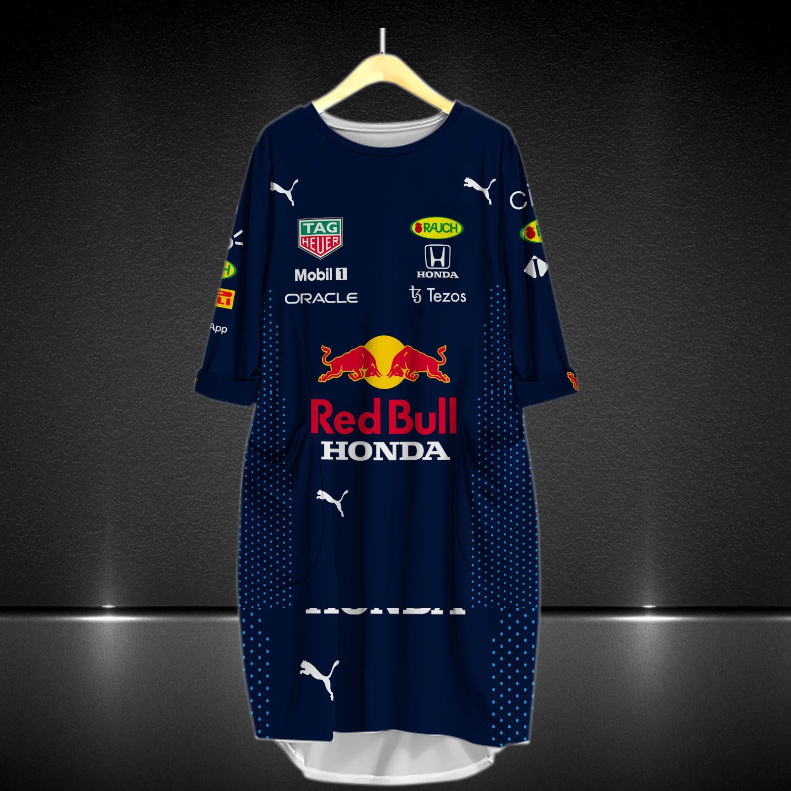 Red Bull Racing Honda Printing T-Shirt, Polo, Hoodie, Zip, Bomber 9153