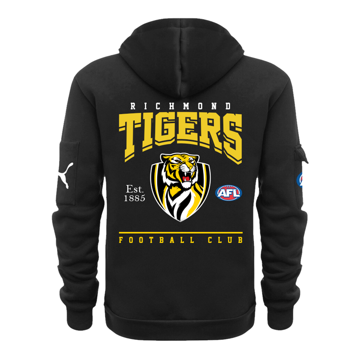 Richmond Tigers AFL New Zip Hoodie