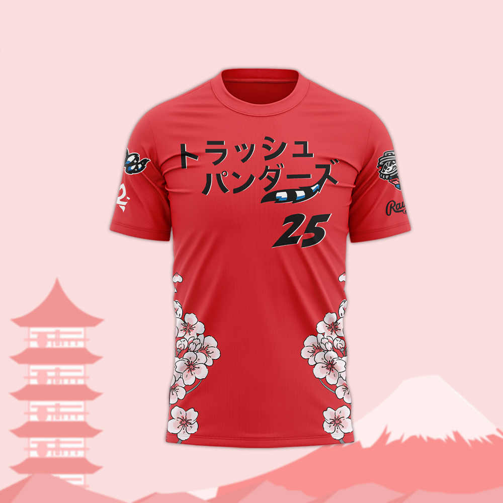 Rocket City Trash Pandas 2025 Japanese Anime Night TShirt