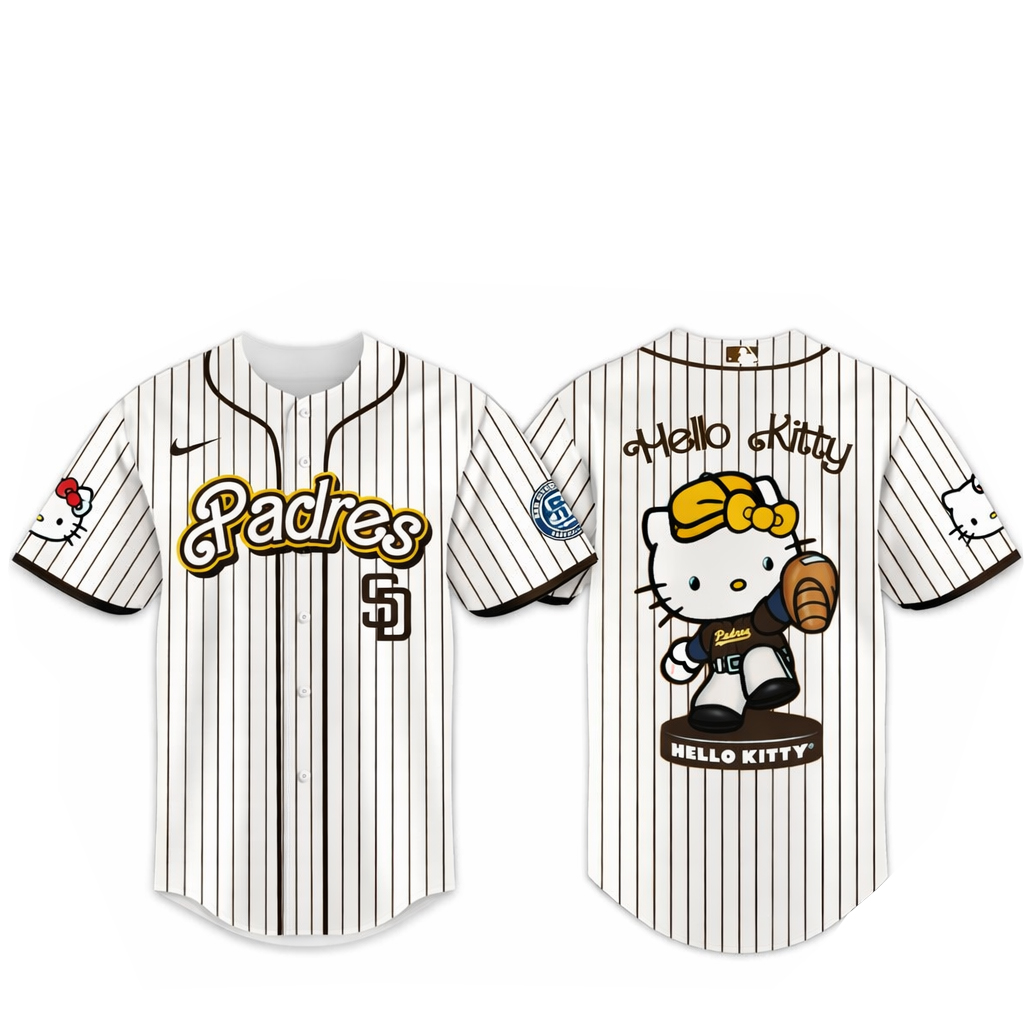 san diego padres major league baseball 2026 hello kitty baseball jersey 2701 aiusc