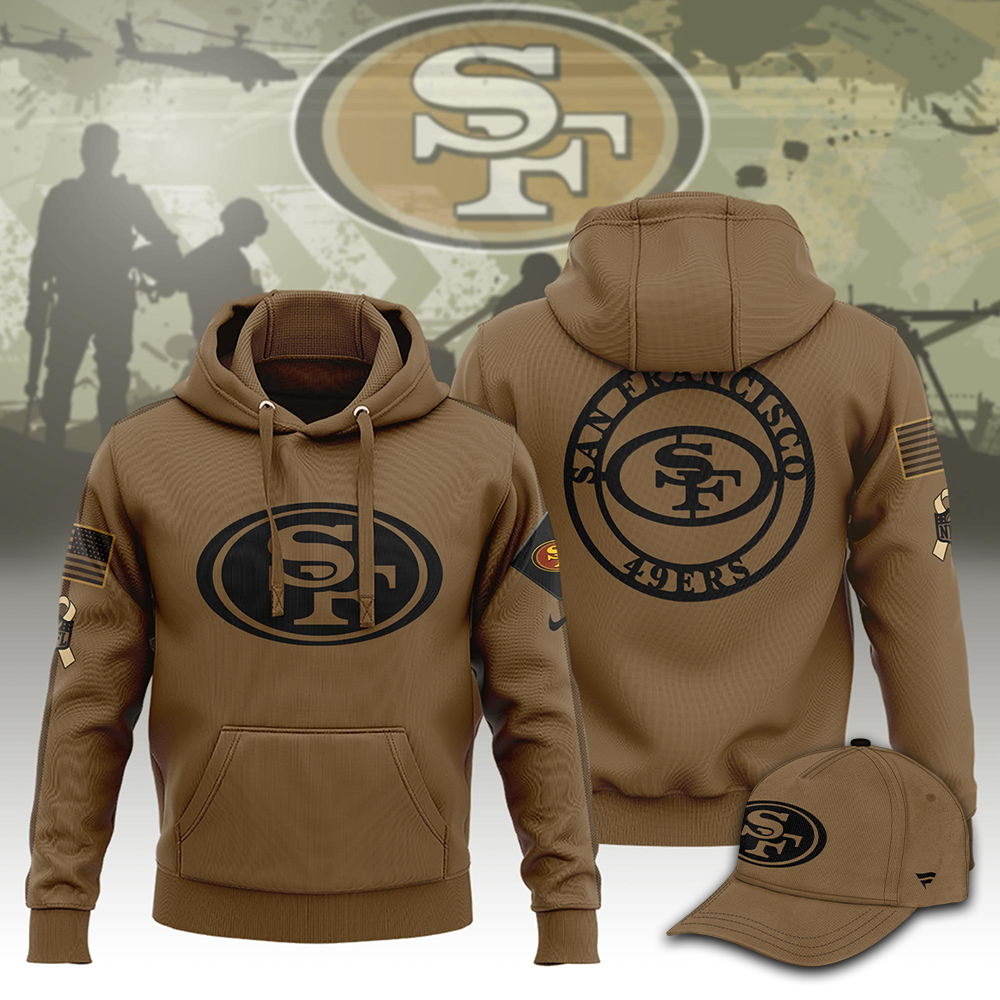 San Francisco 49er Veterans Hoodie