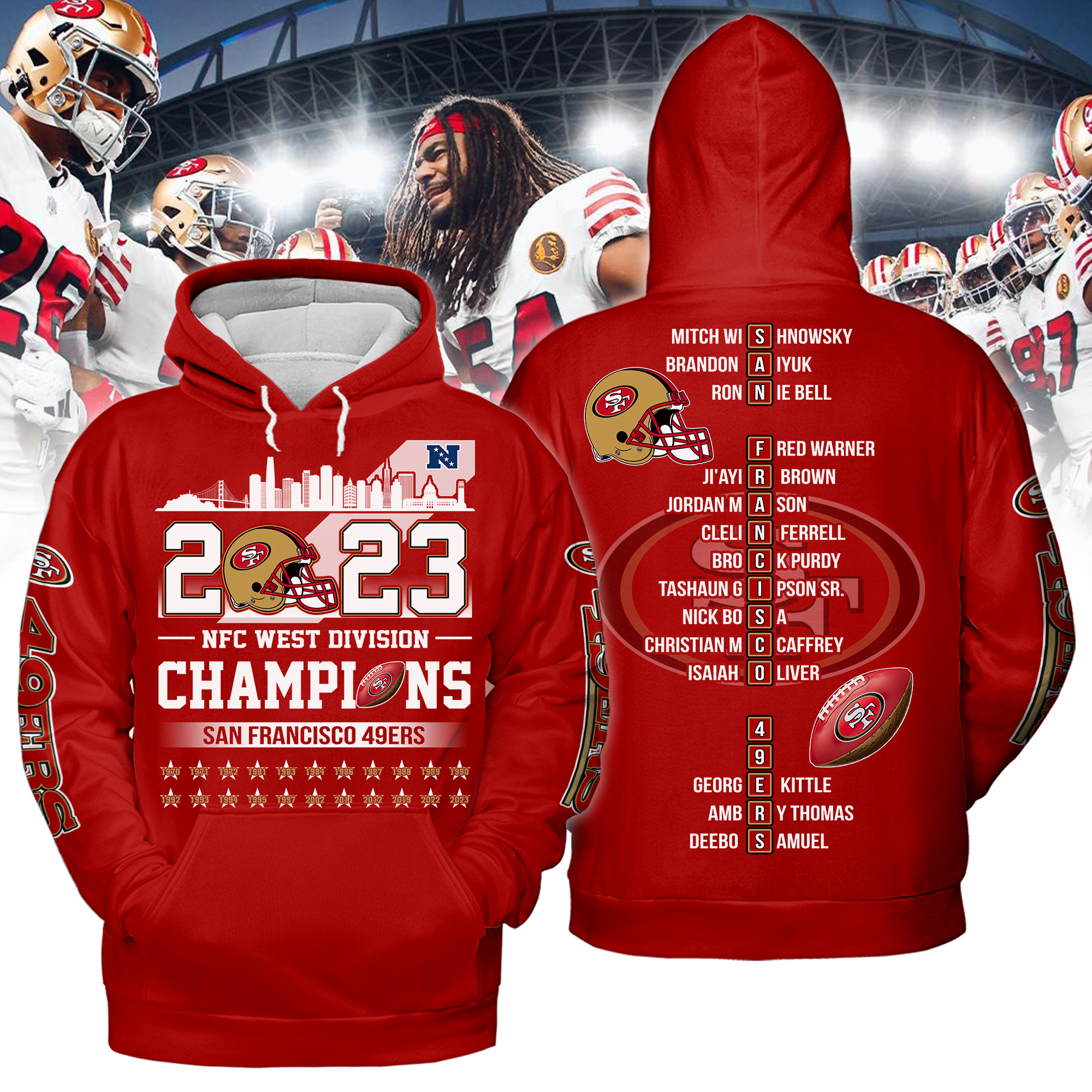 San Francisco 49ers 2023 NFC West Division Champions