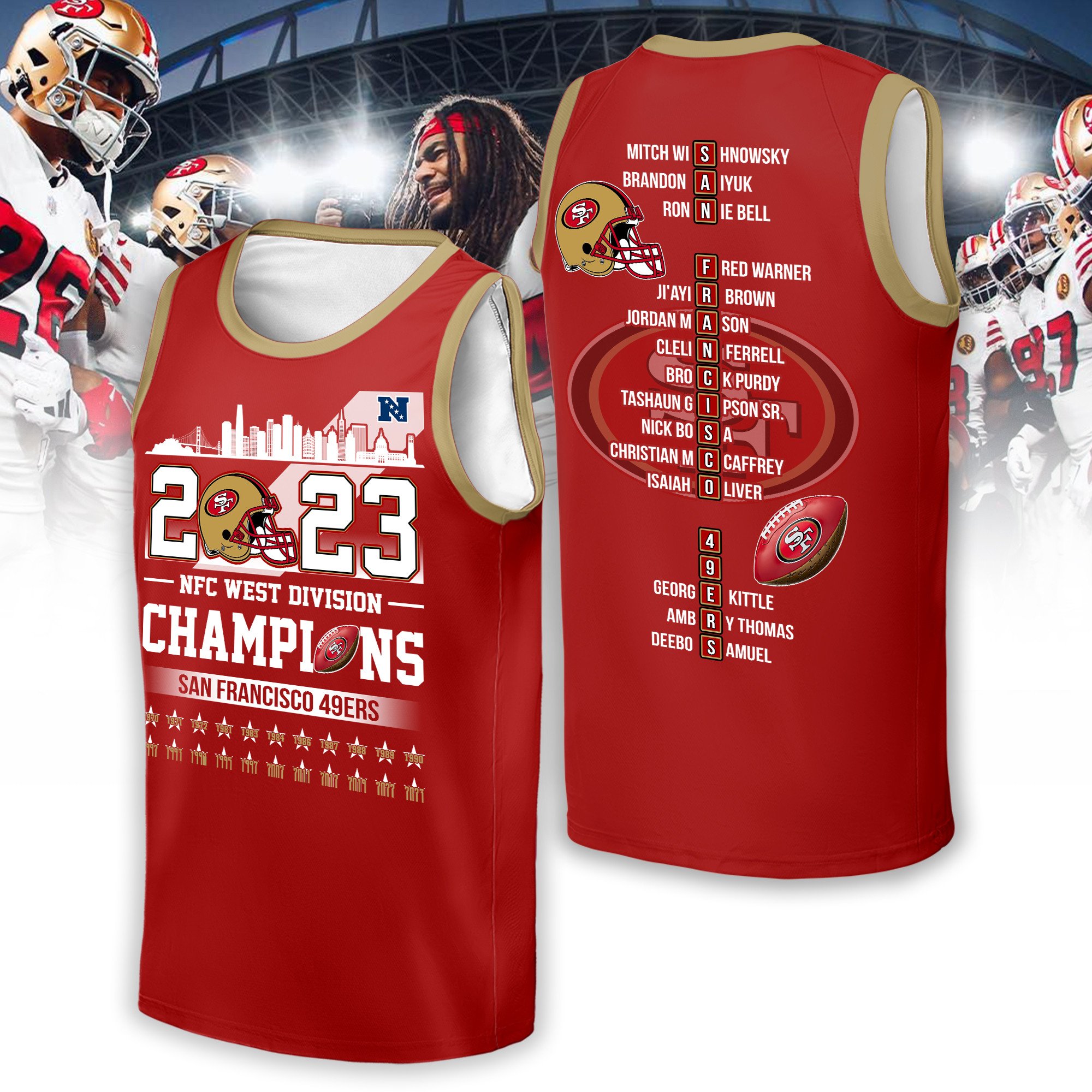 San Francisco 49ers 2023 NFC West Division Champions