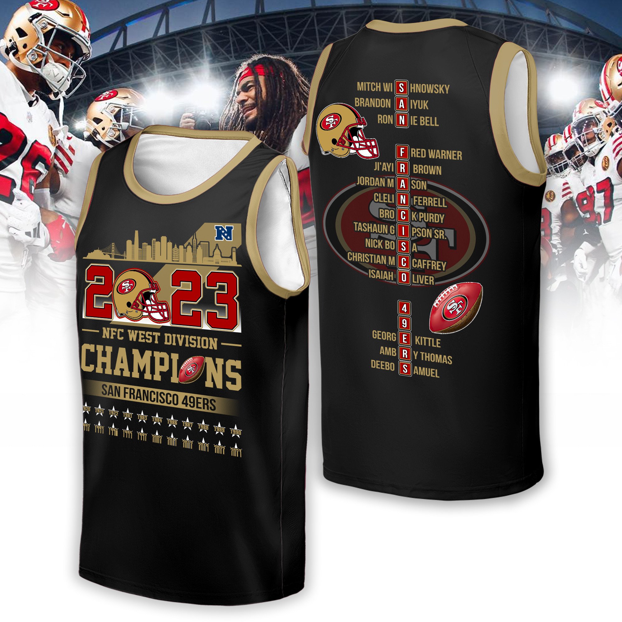 San Francisco 49ers 2023 NFC West Division Champions