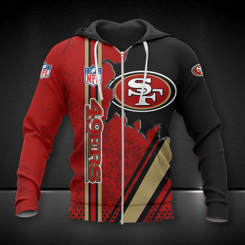San Francisco 49ers All Over Print Caftan3705
