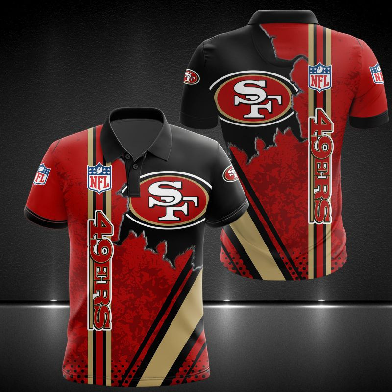 San Francisco 49ers All Over Print Caftan3705
