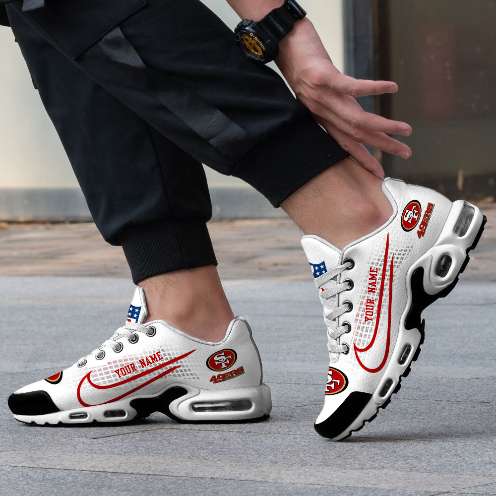 San Francisco 49ers Custom Air Max Plus Shoes SP04012428ID06DS02