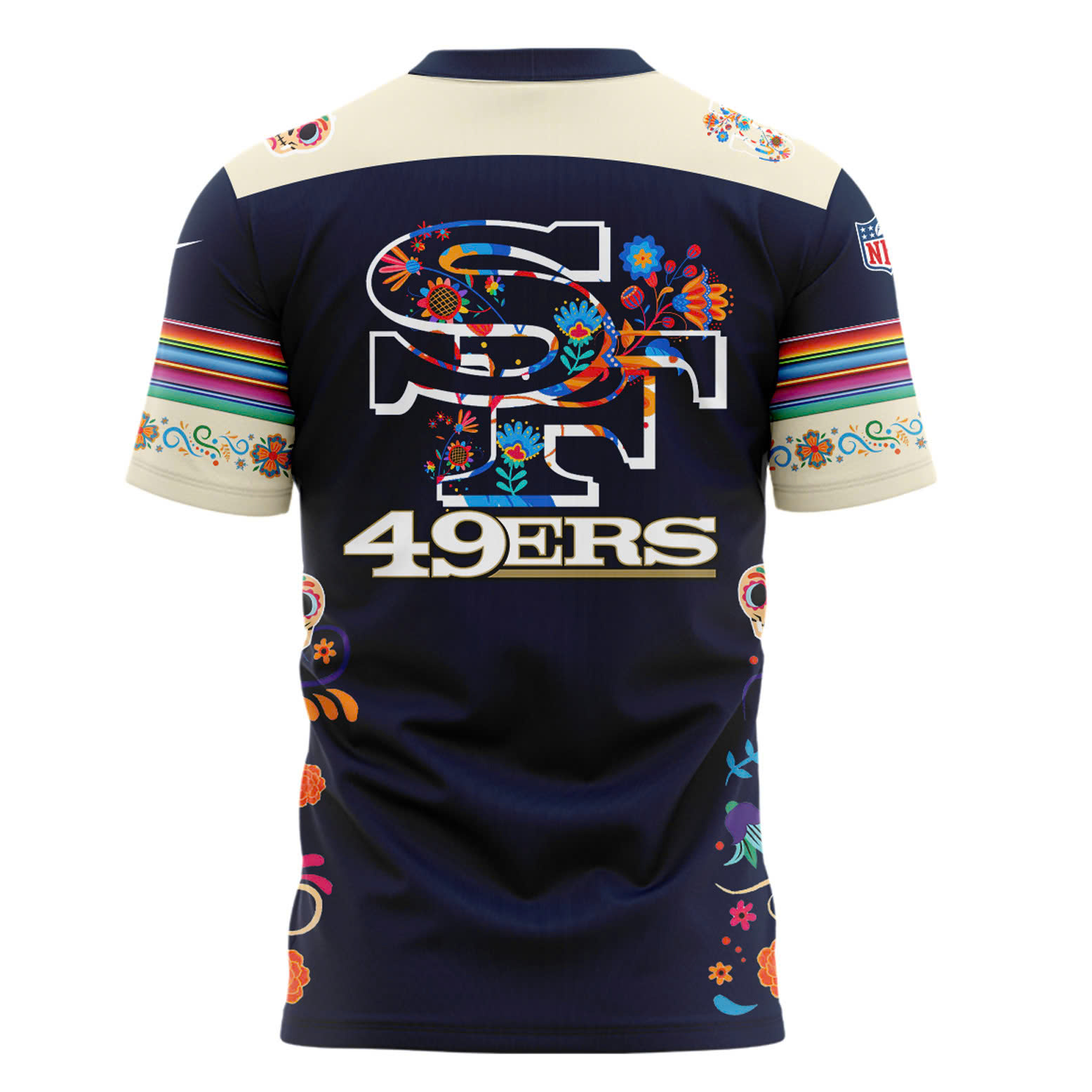 San Francisco 49ers Dia De Los Muertos Premium Tee