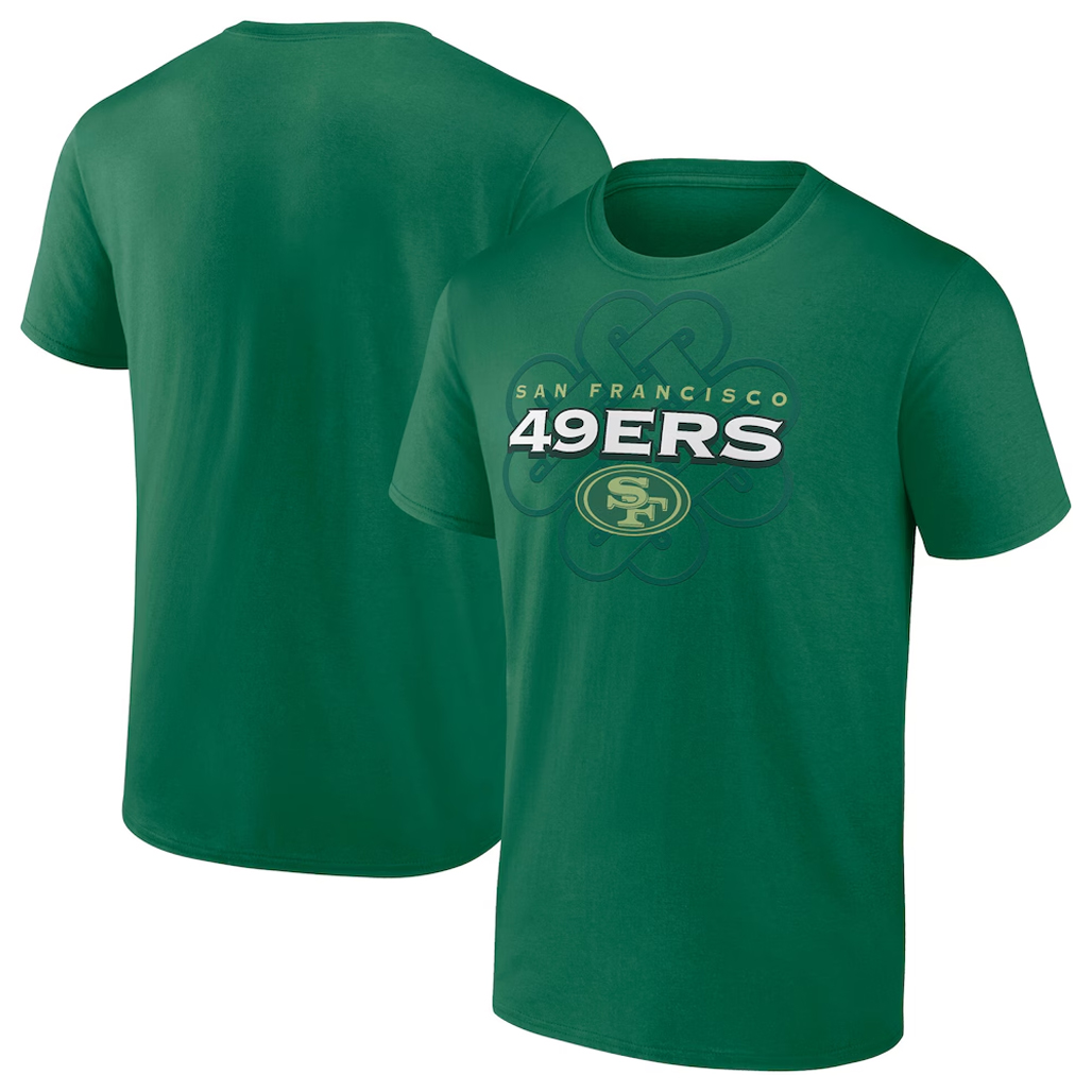 San Francisco 49ers Green Celtic Luck T-Shirt