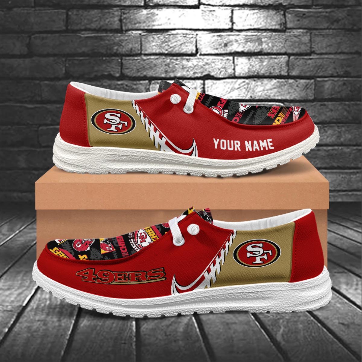 San Francisco 49ers Hey Dudes
