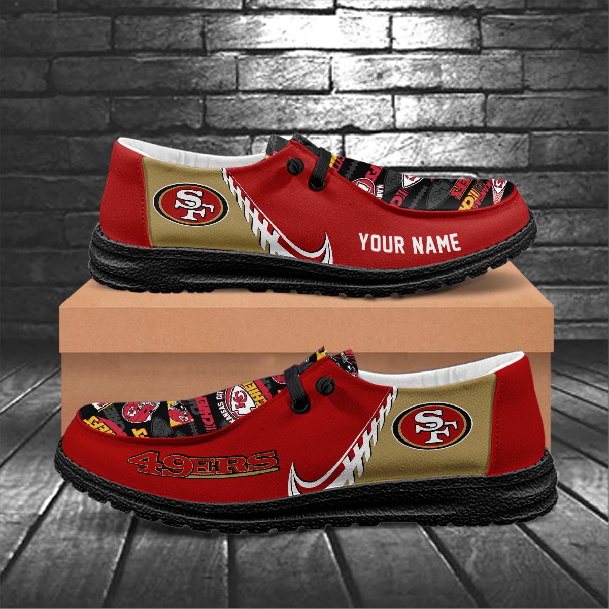 San Francisco 49ers Hey Dudes