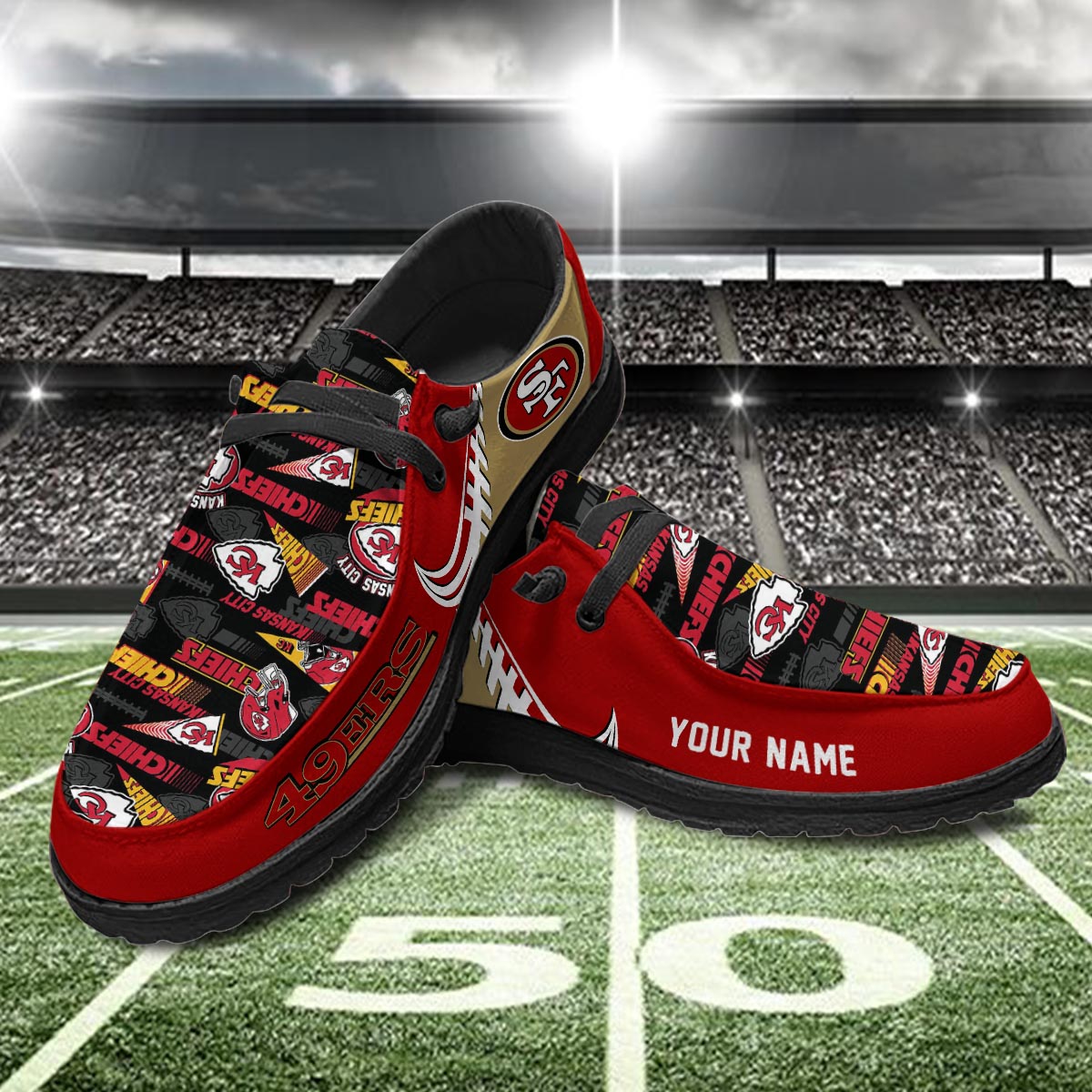 San Francisco 49ers Hey Dudes