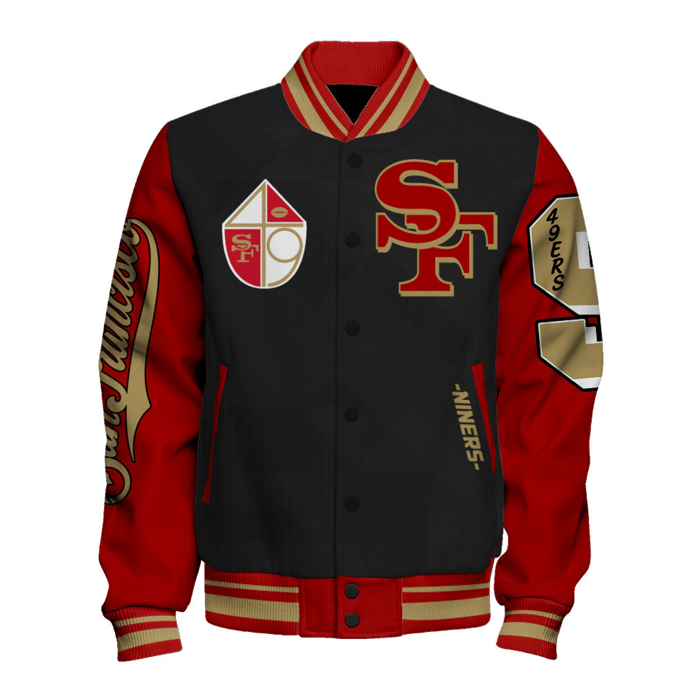 San Francisco 49ers National Football League Unisex Varsity Jacket SFAT V25