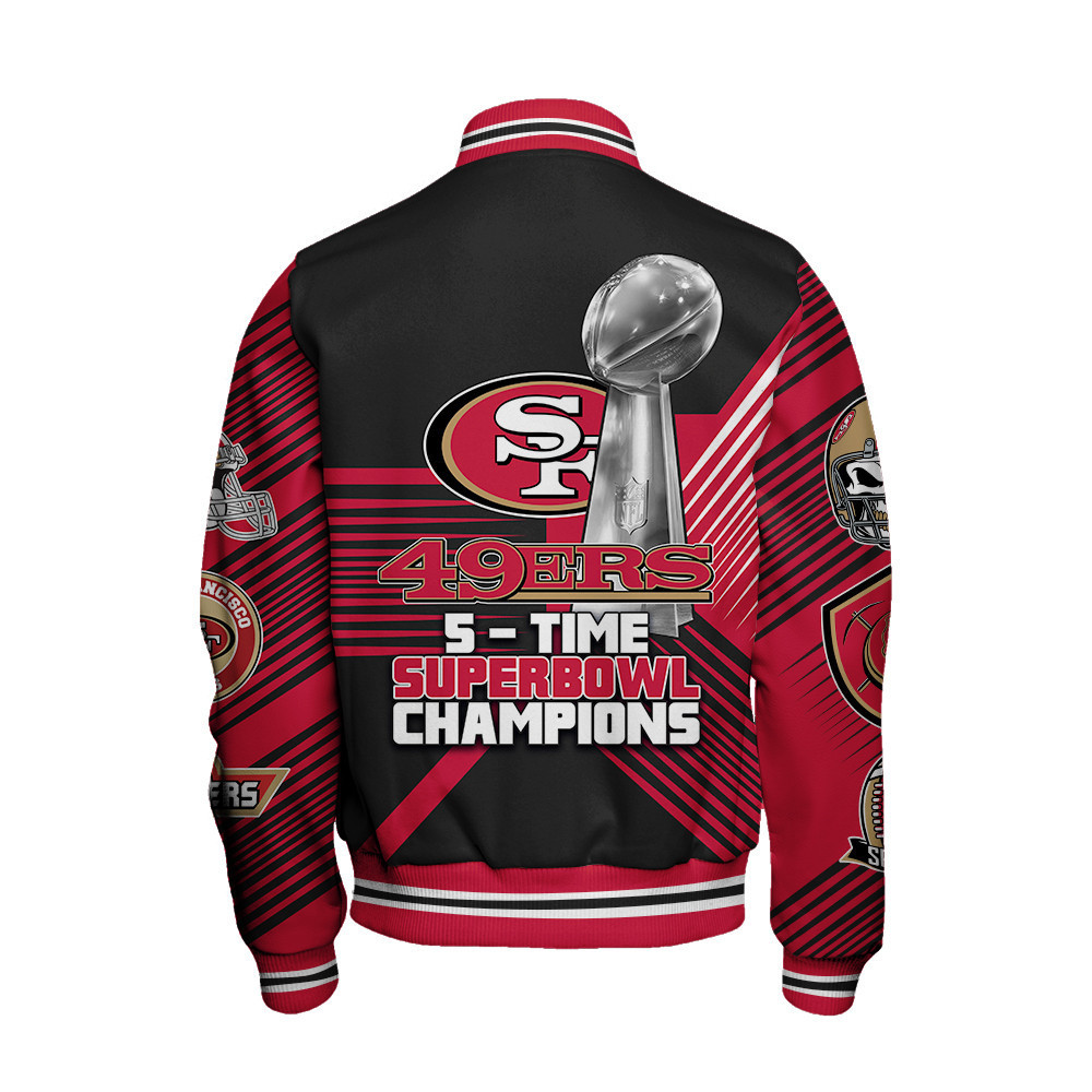 San Francisco 49ers National Football League Varsity Jacket STM V2