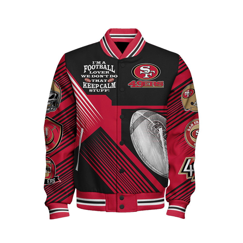 San Francisco 49ers National Football League Varsity Jacket STM V2