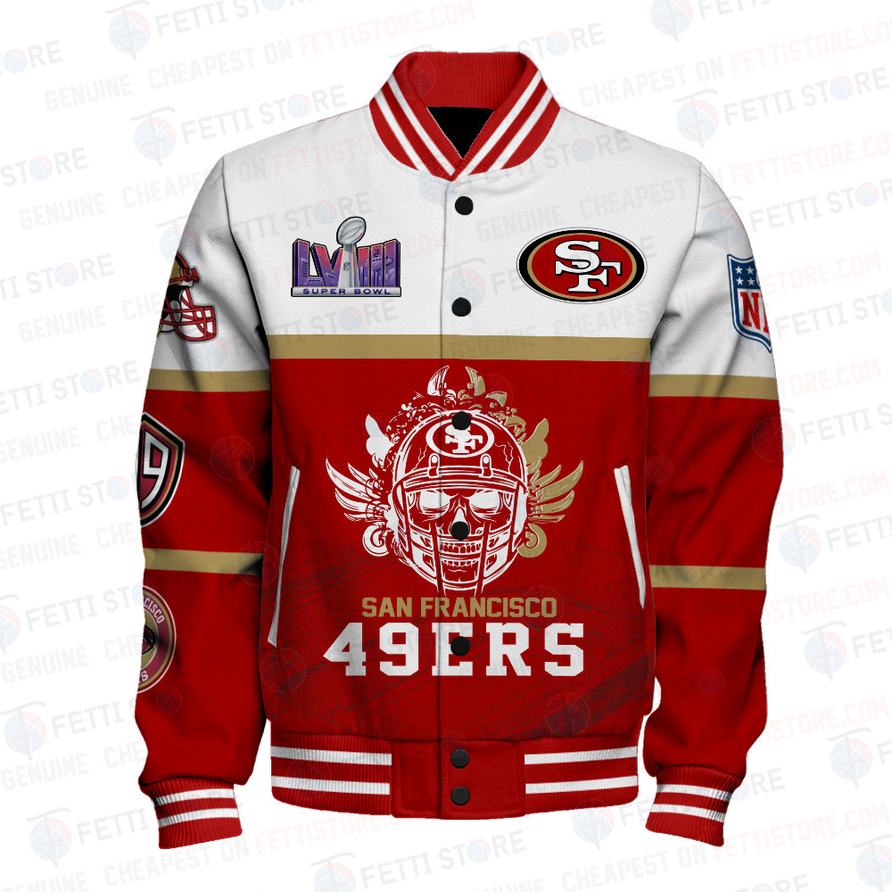 San Francisco 49ers National Football League Varsity Jacket STM V4