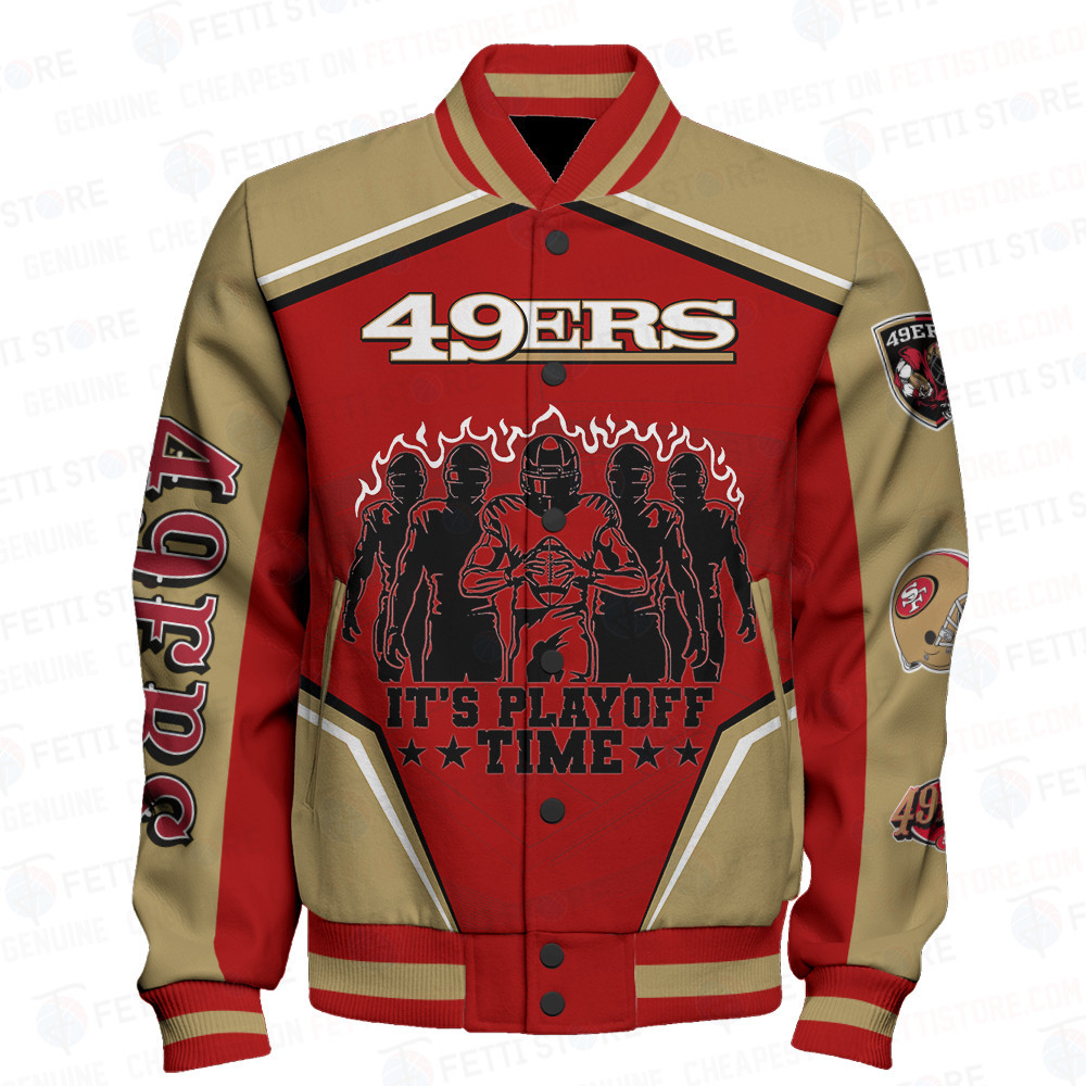 San Francisco 49ers National Football League Varsity Jacket STM V6