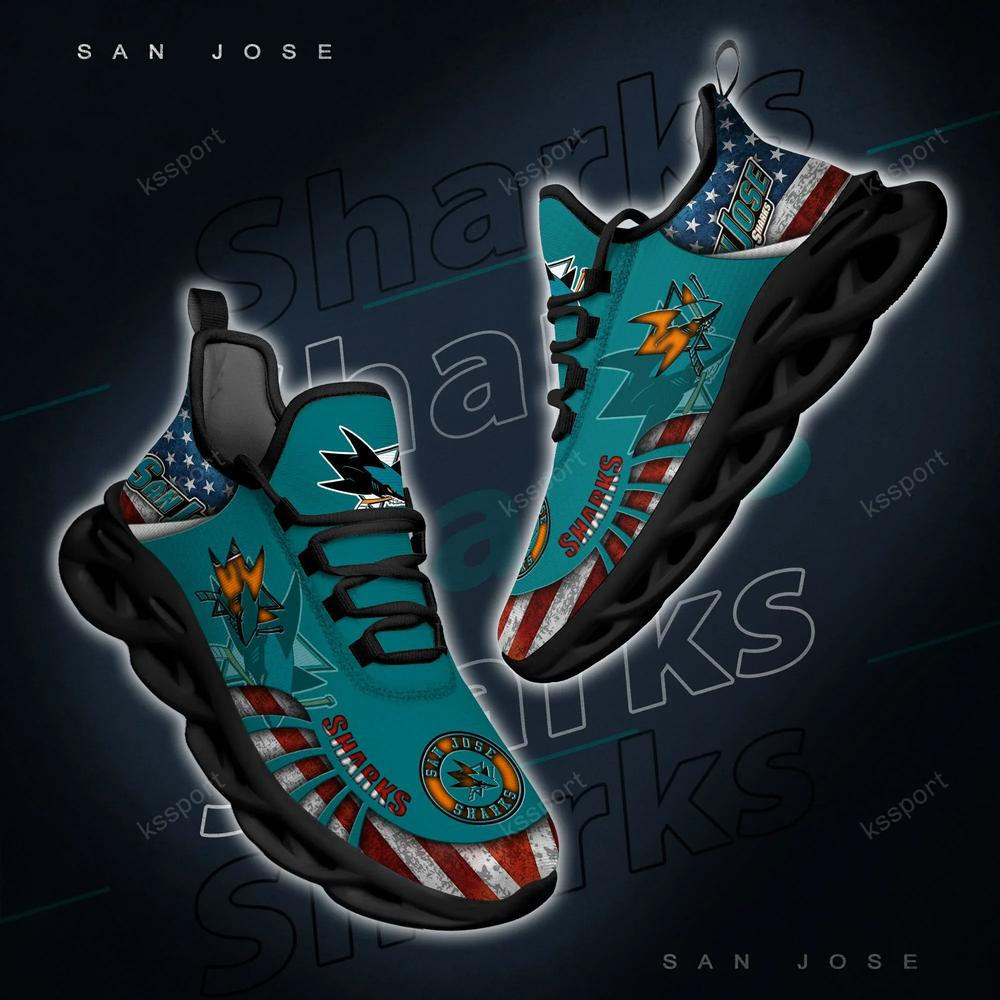 San Jose Sharks Max Soul Clunky Shoes