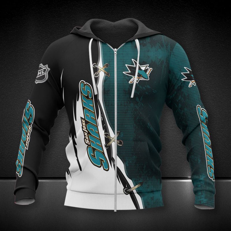 San Jose Sharks Printing T-Shirt, Polo, Hoodie, Zip, Bomber 3433