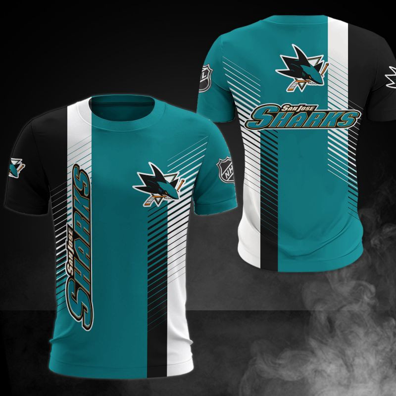 San Jose Sharks Printing T-Shirt, Polo, Hoodie, Zip, Bomber 7039