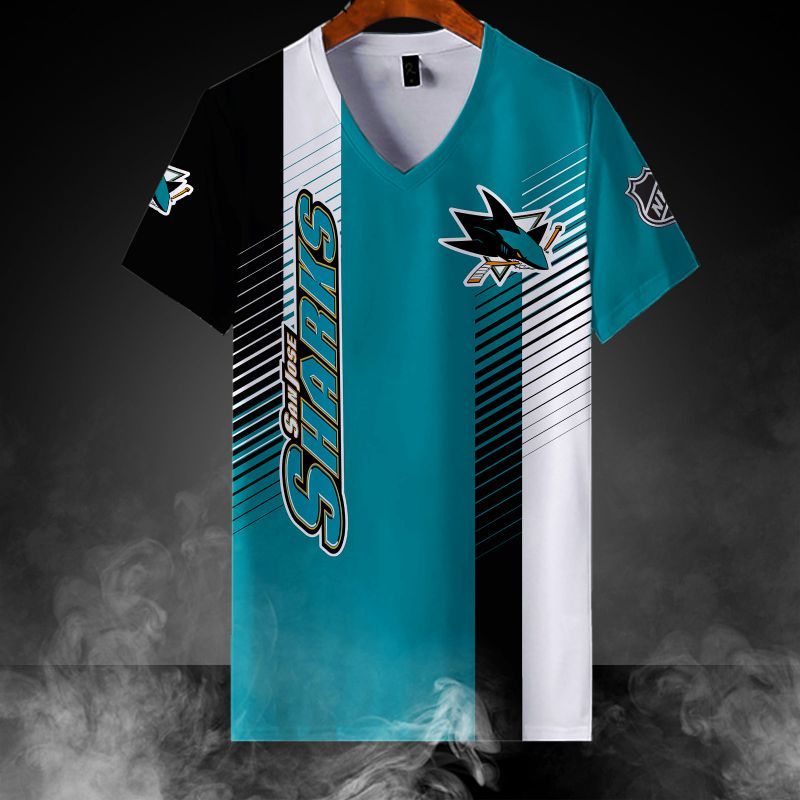 San Jose Sharks Printing T-Shirt, Polo, Hoodie, Zip, Bomber 7039