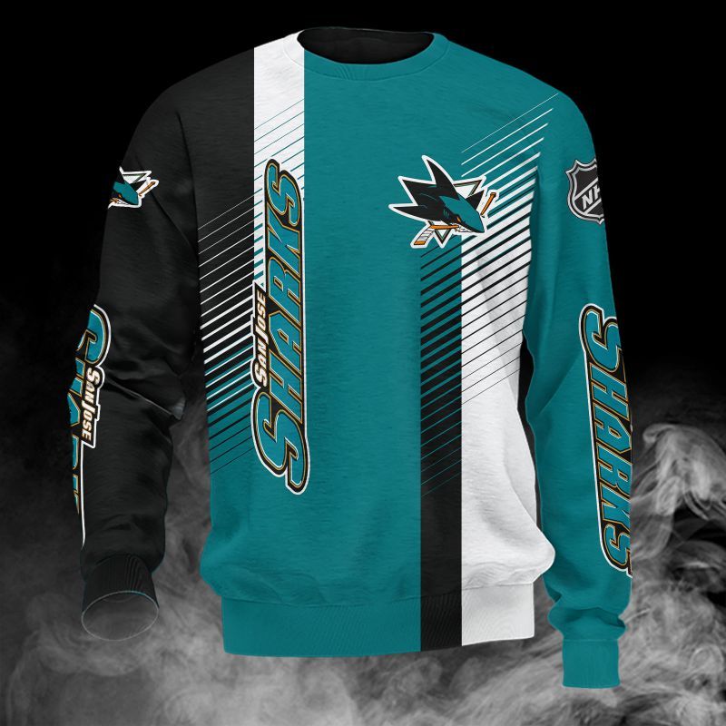 San Jose Sharks Printing T-Shirt, Polo, Hoodie, Zip, Bomber 7039