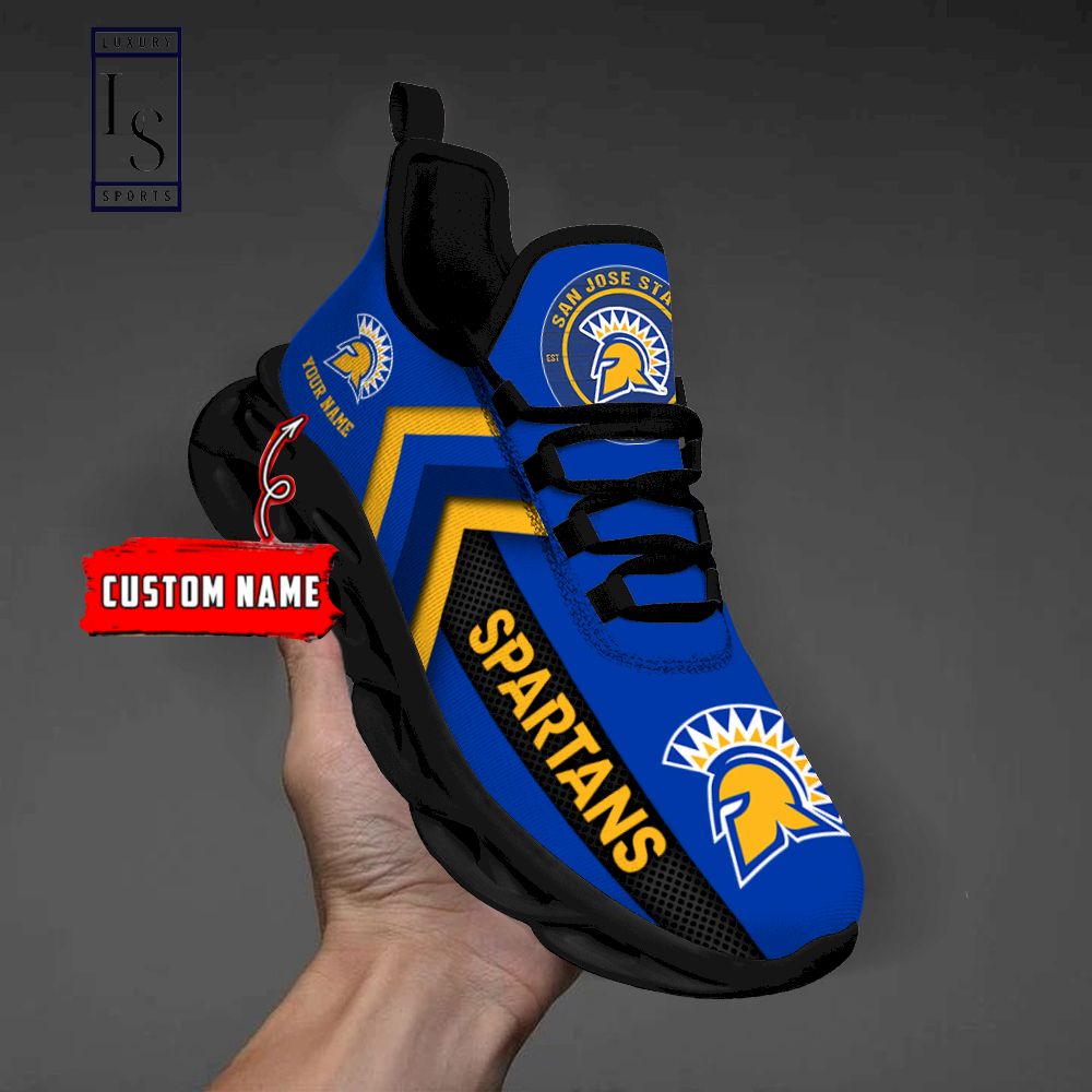 San Jose State Spartans Personalized Max Soul Shoes