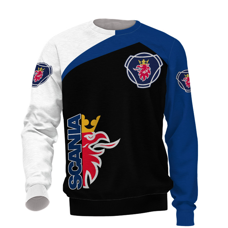 Scania t-shirt hoodie apparel 3D full printing
